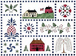 stencil a4049 , Historical Sampler 