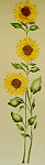 stencil v27 , Sunflower Garden Set 